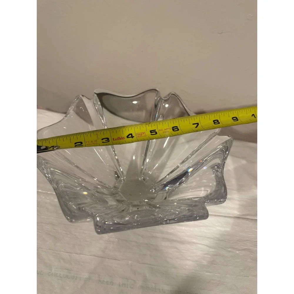 Orrefors Crystal Bowl Sweden 8.5